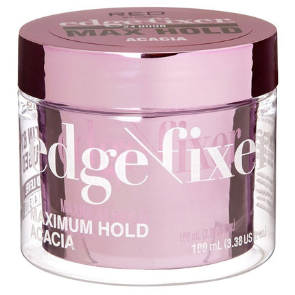 Kiss Red Edge Fixer Max Hold 24 Hr Acacia 3.38oz Jar