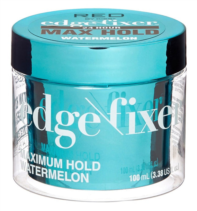 Kiss Red Edge Fixer Max Hold 24 Hr Watermelon 3.38oz Jar