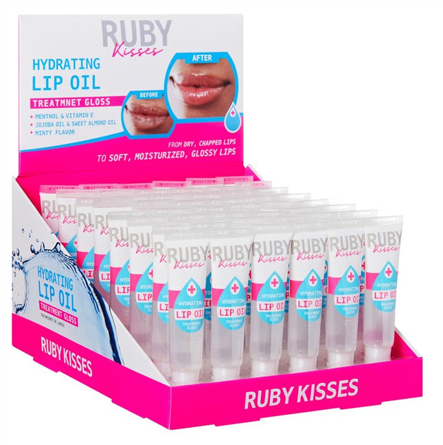 Kiss Ruby Kisses Hydrating Lip Oil Treatment (48 Pieces)