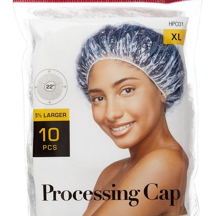 Kiss Red Processing Cap Xl 10 Count (12 Pieces)