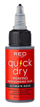 Kiss Red Quick Dry Weaving Hair Bonding Glue 1oz (12 Pieces)