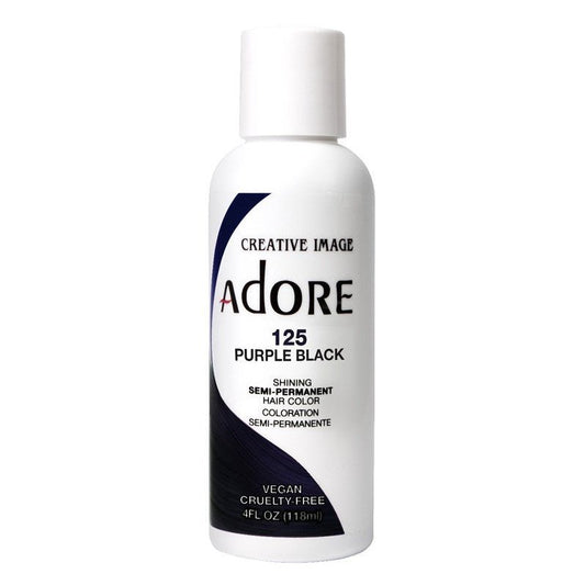 Adore Semi-Permanent Haircolor #125 Purple Black 4oz