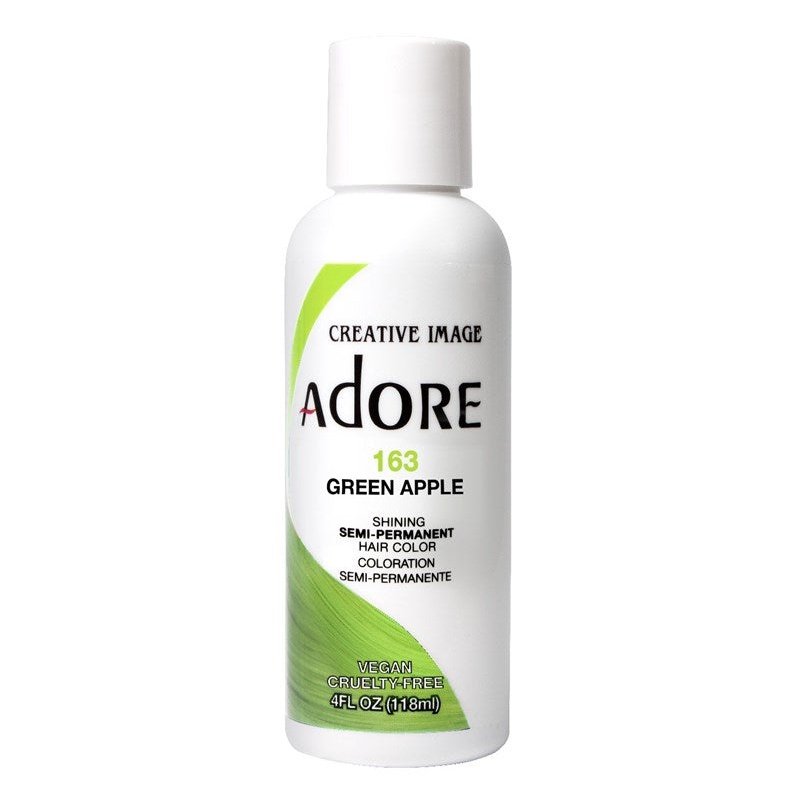 Adore Semi-Permanent Haircolor #163 Green Apple 4oz