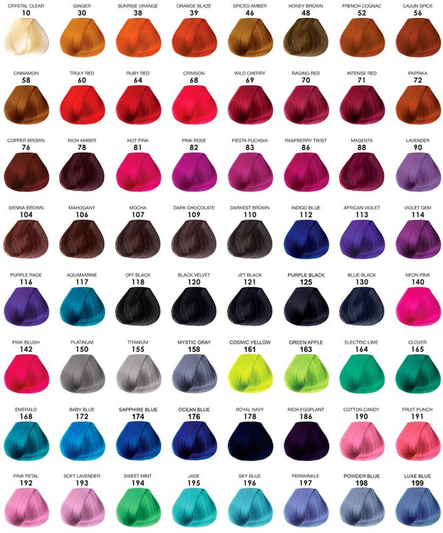 Adore Semi-Permanent Haircolor (192 Pieces) Display 2-Parts