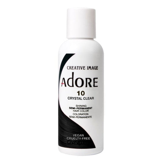 Adore Semi-Permanent Haircolor #010 Crystal Clear 4oz