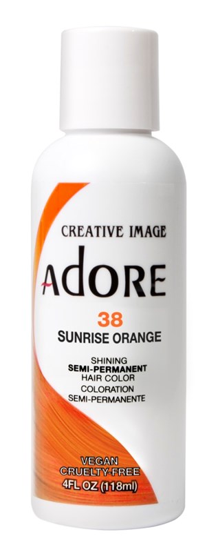 Adore Semi-Permanent Haircolor #038 Sunrise Orange 4oz