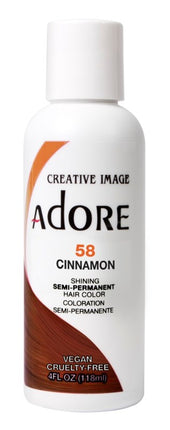 Adore Semi-Permanent Haircolor #058 Cinnamon 4oz