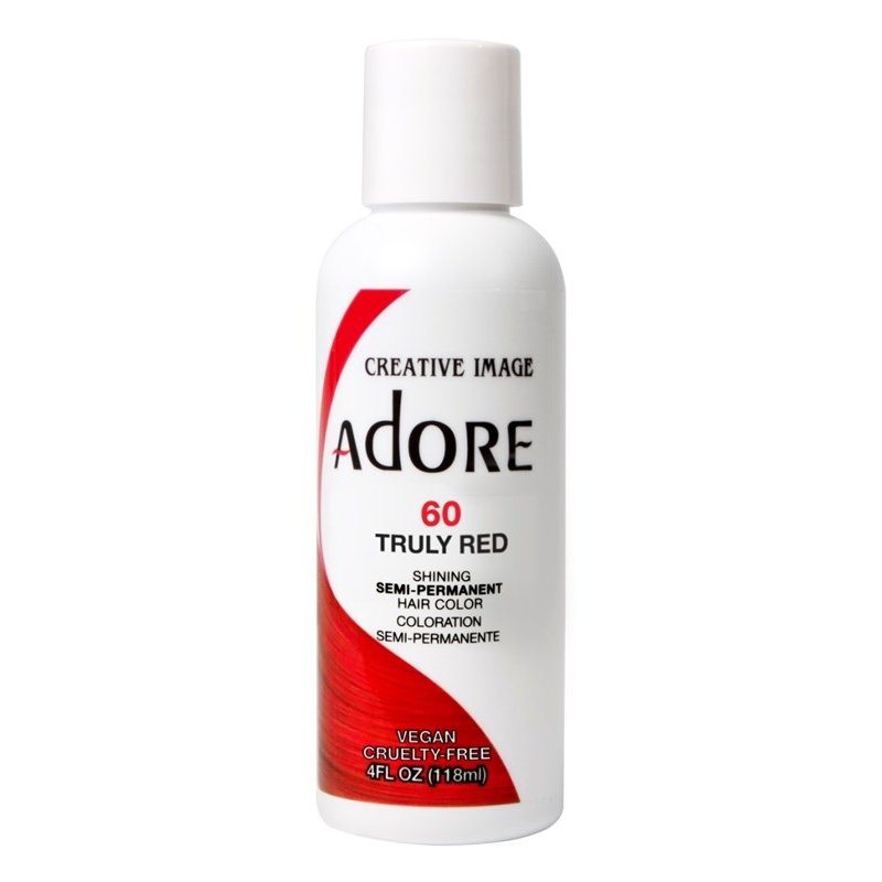 Adore Semi-Permanent Haircolor #060 Truly Red 4oz