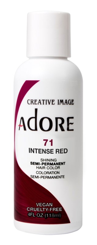 Adore Semi-Permanent Haircolor #071 Intense Red 4oz