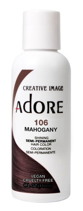 Adore Semi-Permanent Haircolor #106 Mahogany 4oz