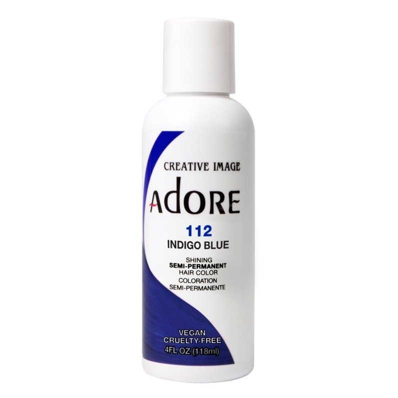 Adore Semi-Permanent Haircolor #112 Indigo Blue 4oz