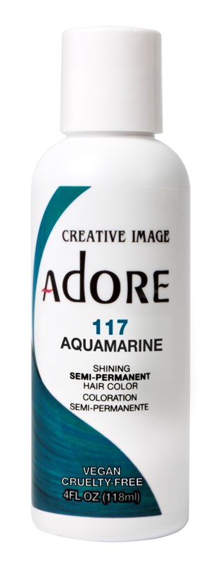 Adore Semi-Permanent Haircolor #117 Aquamarine 4oz