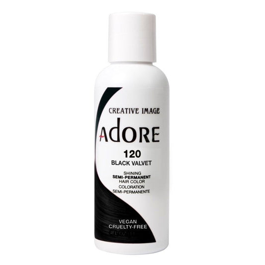 Adore Semi-Permanent Haircolor #120 Black Velvet 4oz