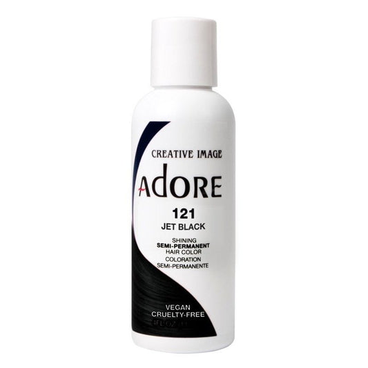 Adore Semi-Permanent Haircolor #121 Jet Black 4oz