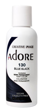 Adore Semi-Permanent Haircolor #130 Blue Black 4oz