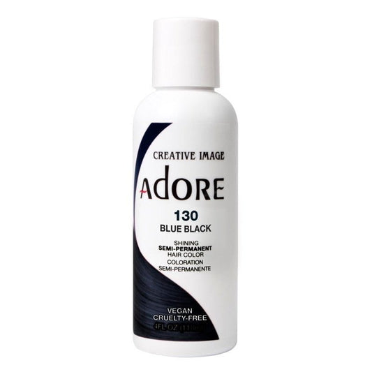 Adore Semi-Permanent Haircolor #130 Blue Black 4oz