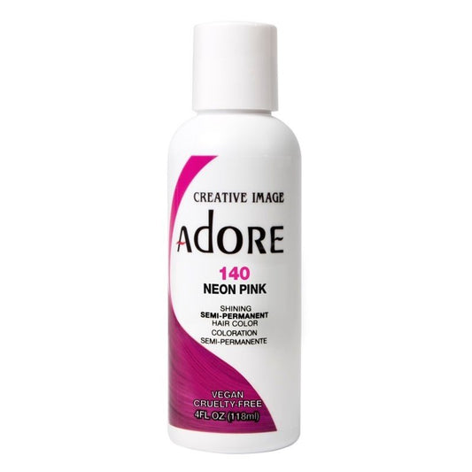 Adore Semi-Permanent Haircolor #140 Neon Pink 4oz