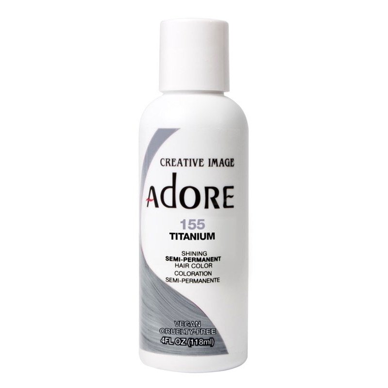 Adore Semi-Permanent Haircolor #155 Titanium 4oz