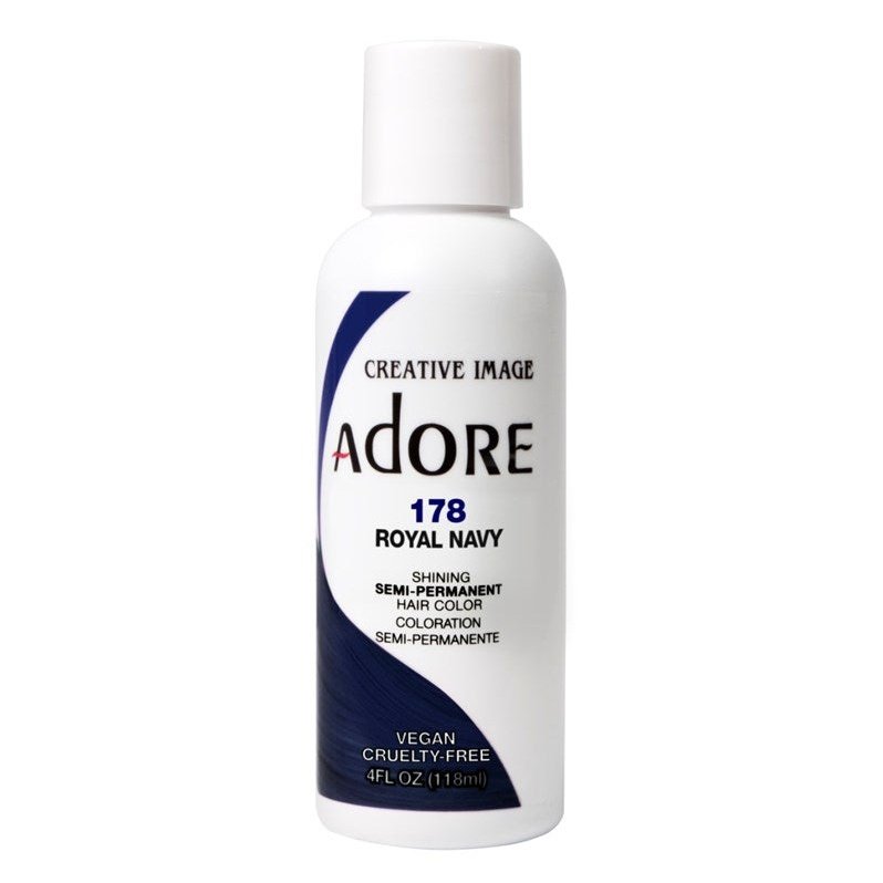 Adore Semi-Permanent Haircolor #178 Royal Navy 4oz