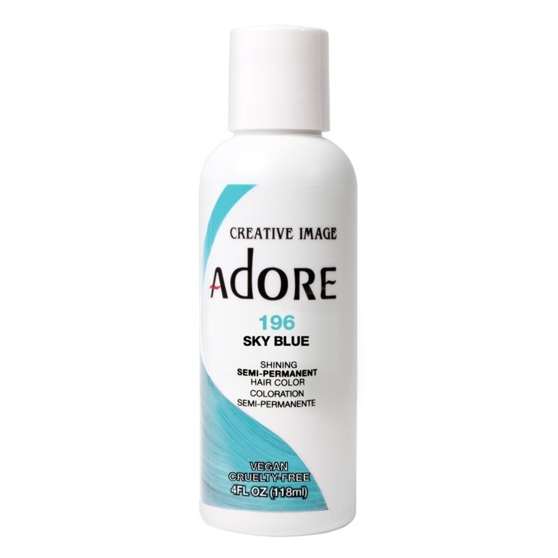 Adore Semi-Permanent Haircolor #196 Sky Blue 4oz