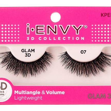 Kiss I Envy Glam 3D Lashes #07 Multi-Angle Volume