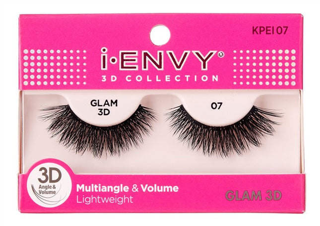 Kiss I Envy Glam 3D Lashes #07 Multi-Angle Volume