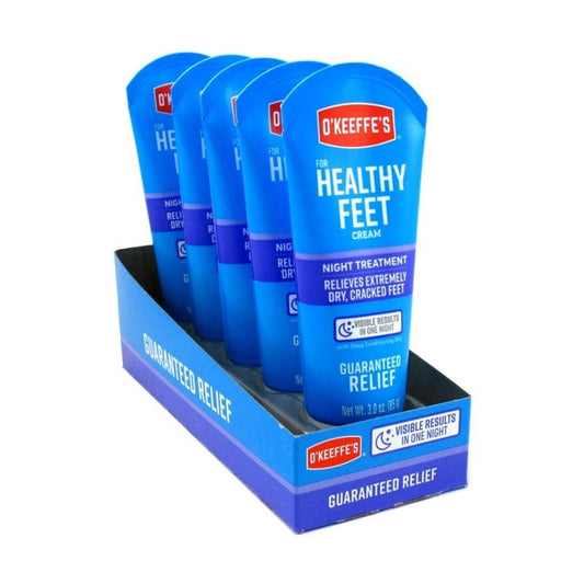 O' Keeffes Healthy Feet Night Treatment 3oz Tube (1PC) Dsply