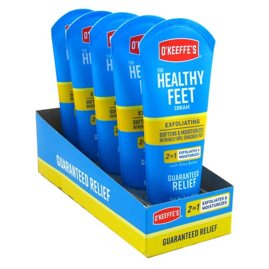 O' Keeffes Healthy Feet Exfoliating 3oz Tube (1PC)