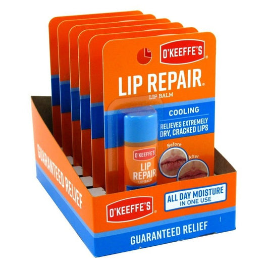 O' Keeffes Lip Repair Lip Balm Stick Cooling 0.15oz (1PC)