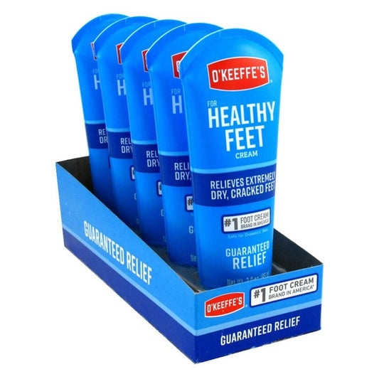 O' Keeffes Healthy Feet 3oz Tube (1PC) Display