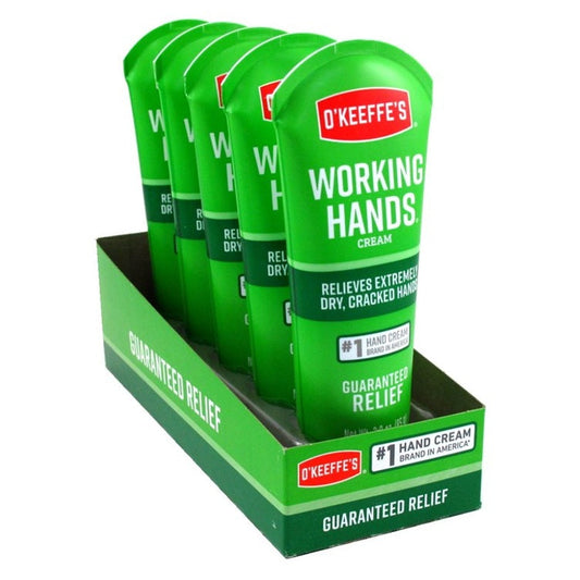 O' Keeffes Working Hands 3oz Tube (1PC) Display