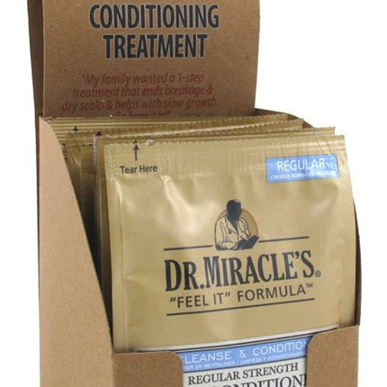 Dr. Miracles Deep Cond Regular Strength Pks 1.75oz (12 Pieces)