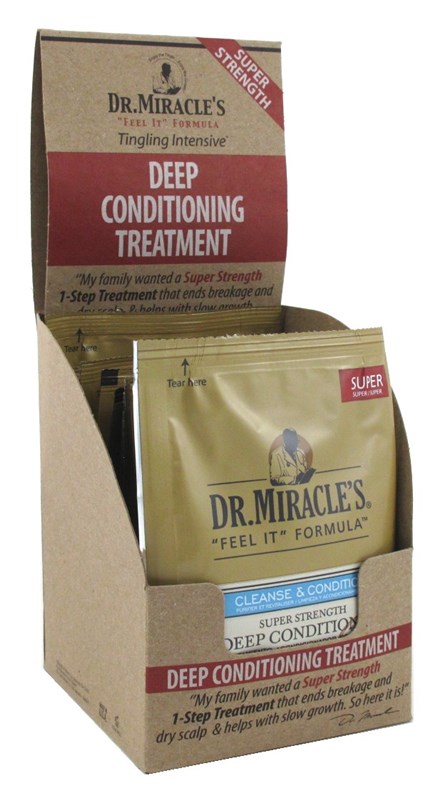 Dr. Miracles Deep Cond Super Strength Pks 1.75oz (12 Pieces)