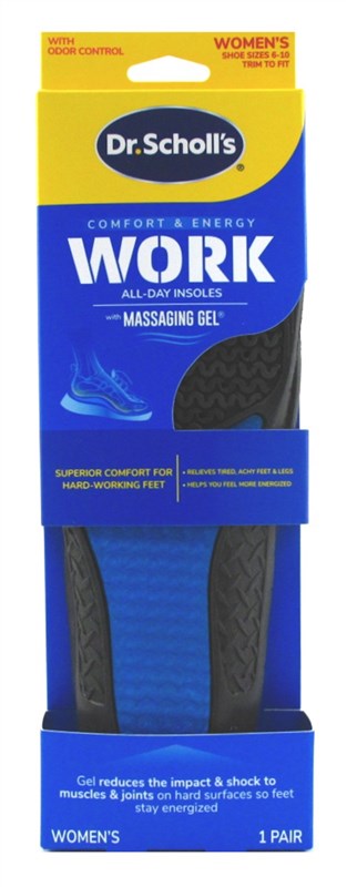 Dr. Scholls Work All-Day Women Insoles Massaging (Size 6-10)