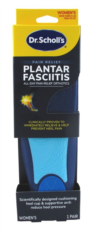 Dr. Scholls Plantar Fasciitis Orthotics Womens (Size 6-10)