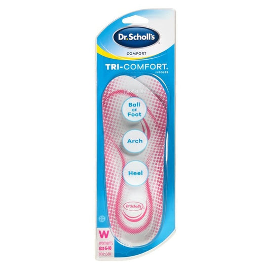 Dr. Scholls Tri-Comfort Insoles Womens (Size 6-10)