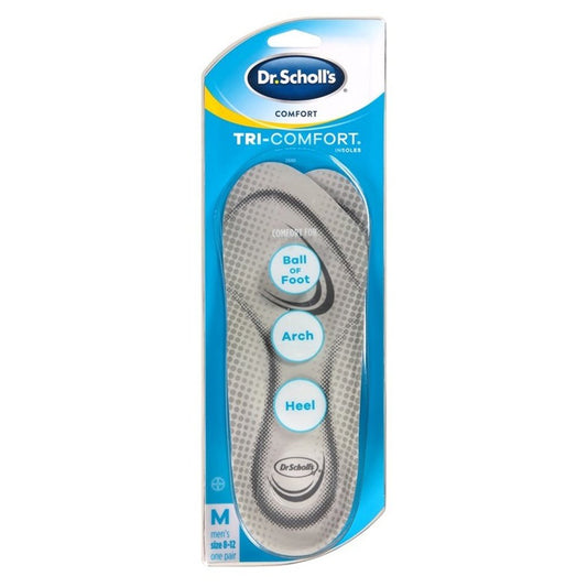 Dr. Scholls Tri-Comfort Insoles Mens (Size 8-12)