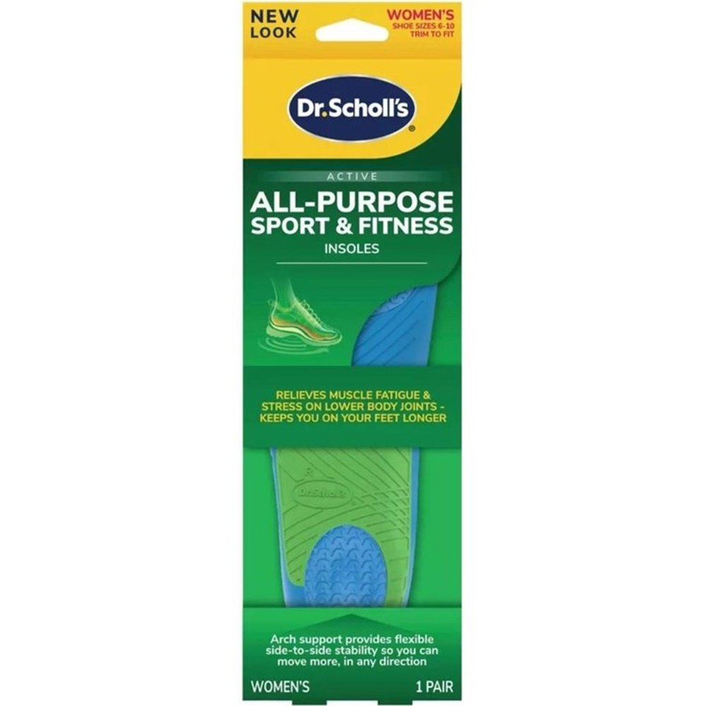 Dr. Scholls All Purpose Sport And Fitness Insoles Women