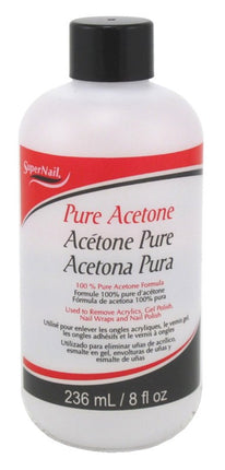 Super Nail 8oz Pure Acetone Polish Remover