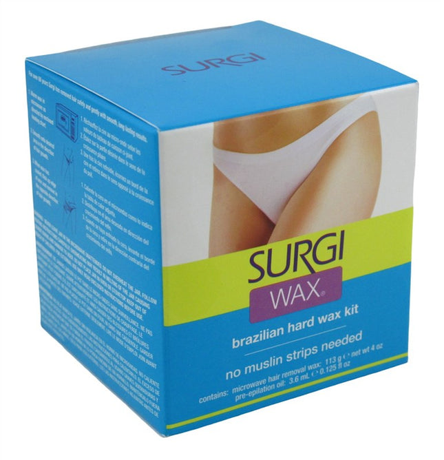 Surgi Wax Brazilian Hard Wax Kit 4oz