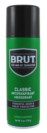 Brut Classic Antiperspirant + Deodorant 6oz Aerosol