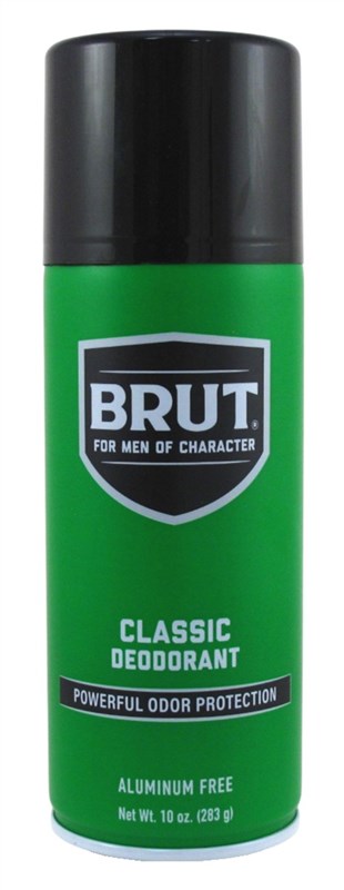Brut Classic Deodorant Aluminum Free 10oz Aerosol
