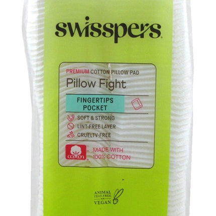 Swisspers Cotton Pillows Premium 100 Count Rectangular