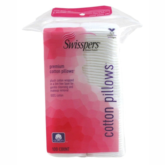 Swisspers Cotton Pillows Premium 100 Count Rectangular