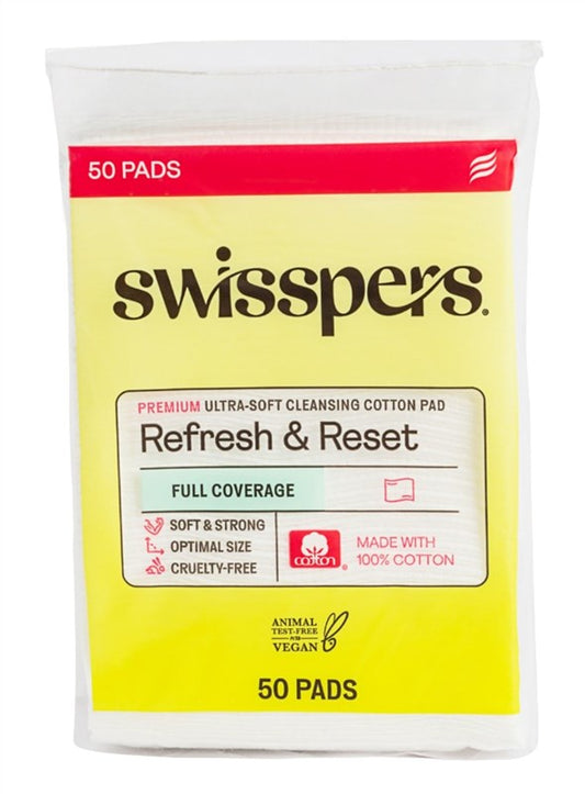 Swisspers Cleansing Pads Ultra Soft 100% Cotton