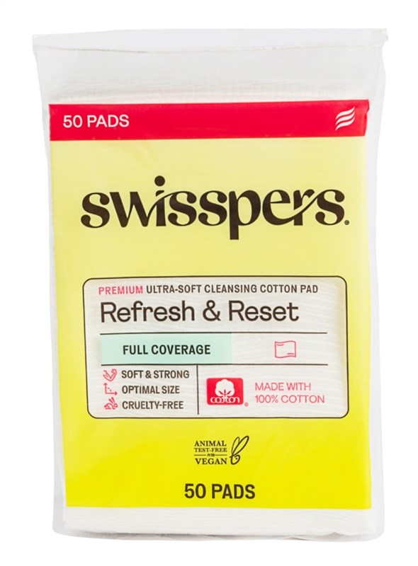 Swisspers Cleansing Pads Ultra Soft 100% Cotton