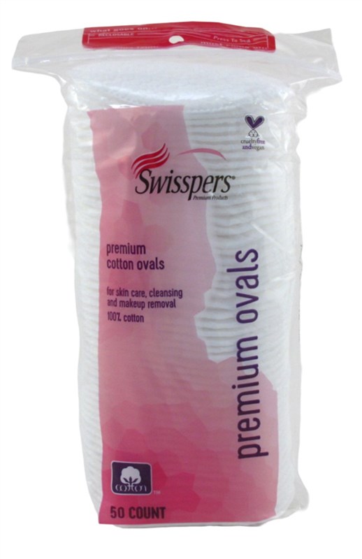 Swisspers Cotton Ovals Premium 100% Cotton