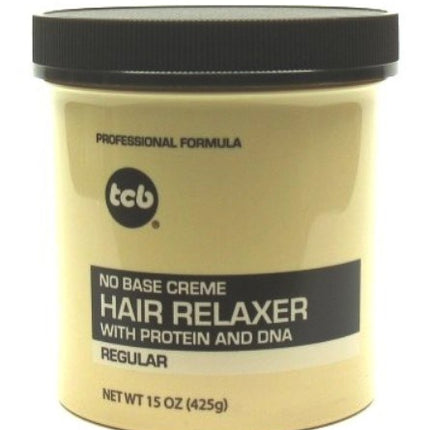Tcb Hair Relaxer No Base Creme 15oz Regular Jar