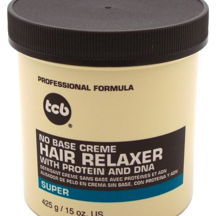 Tcb Hair Relaxer No Base Creme 15oz Super Jar