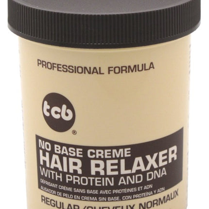 Tcb Hair Relaxer No Base Creme 7.5oz Regular Jar